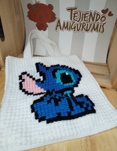 Puntada garbanzo en crochet